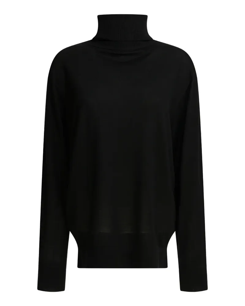 Totême roll-neck wool sweater - Schwarz Schwarz