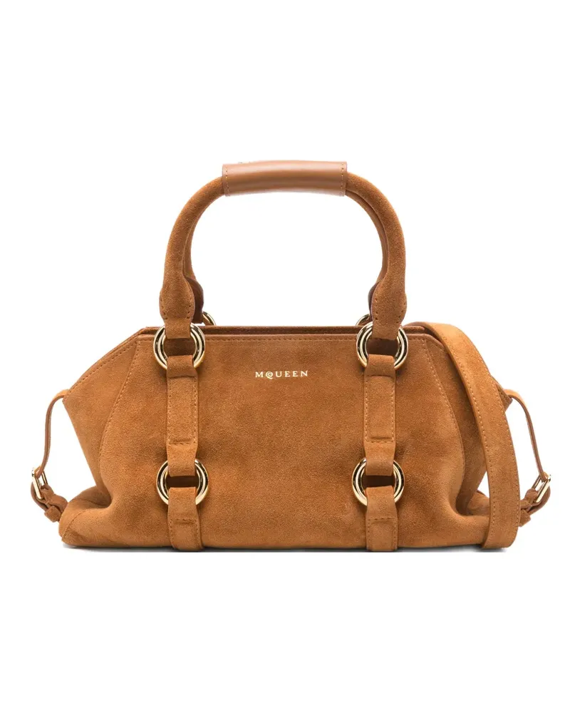 Alexander McQueen Handtasche aus Leder - Braun Braun