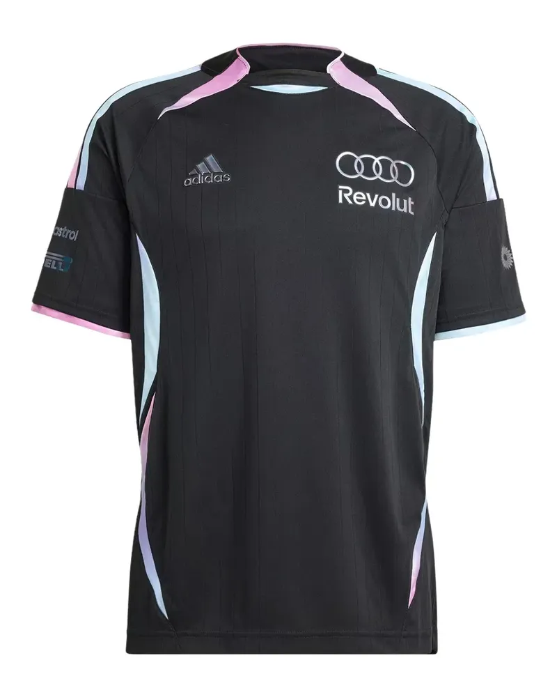 adidas Audi Revolut T-Shirt mit Logo-Print - Schwarz Schwarz
