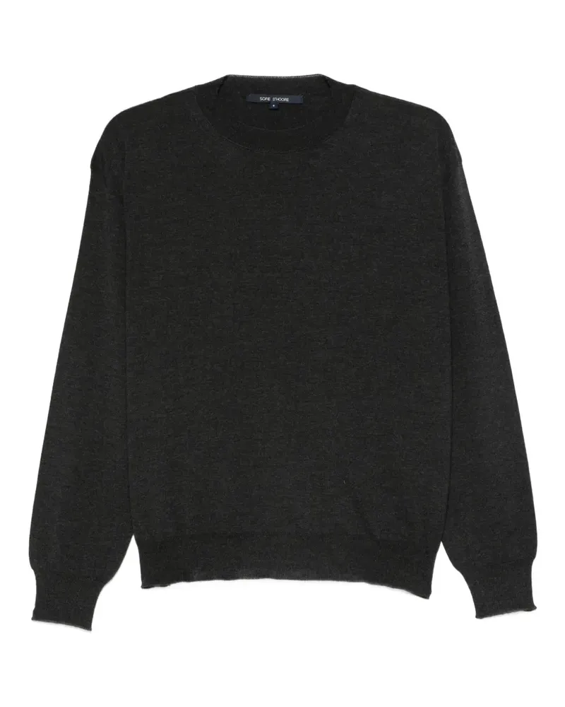 Sofie D'Hoore Pullover mit rundem Ausschnitt - Grau Grau