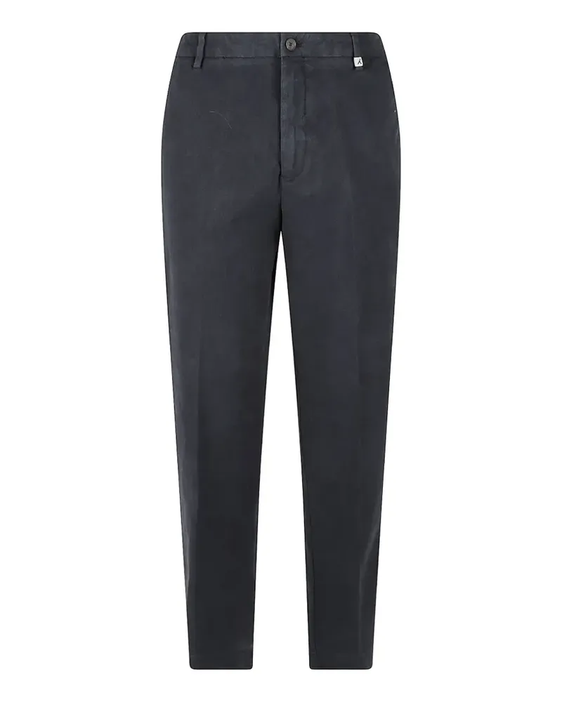 MYTHS Hose mit geradem Bein - Schwarz Schwarz