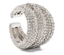 Ohrring mit Kristallen - Silber