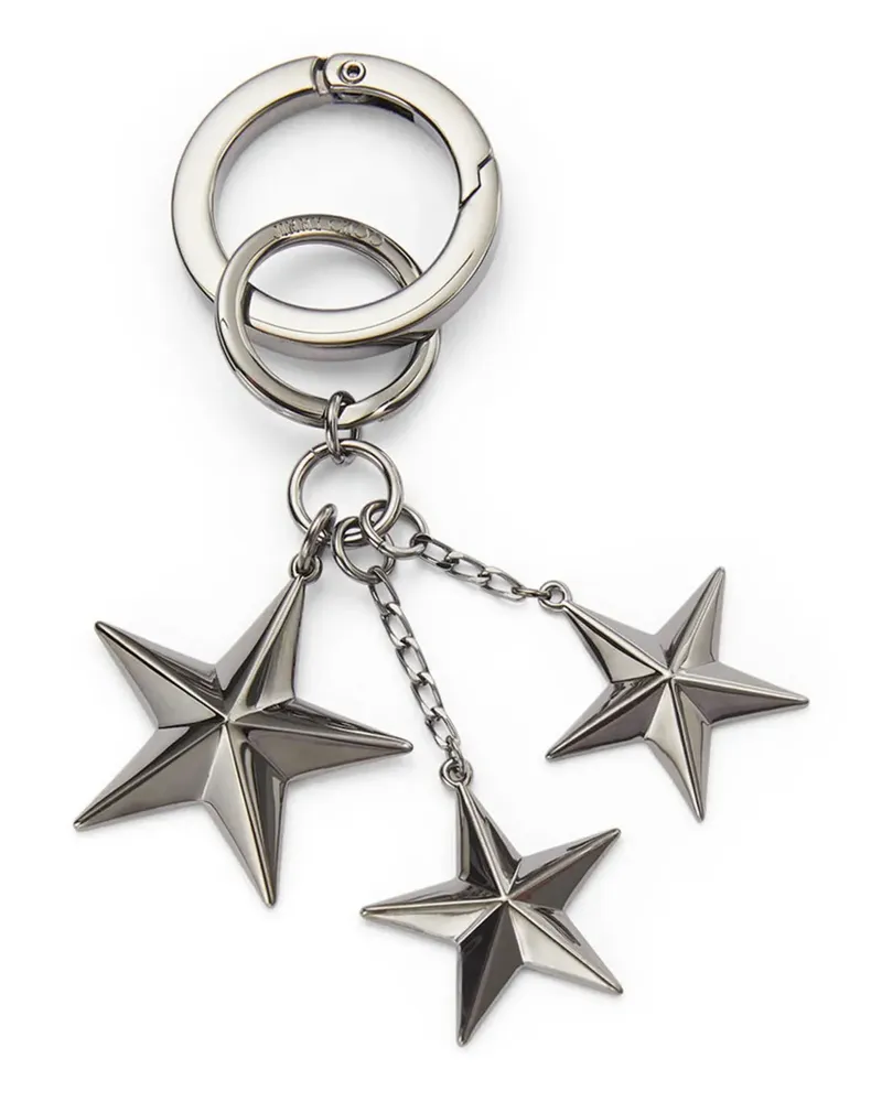 Jimmy Choo Westley Schlüsselanhänger - Silber Silber