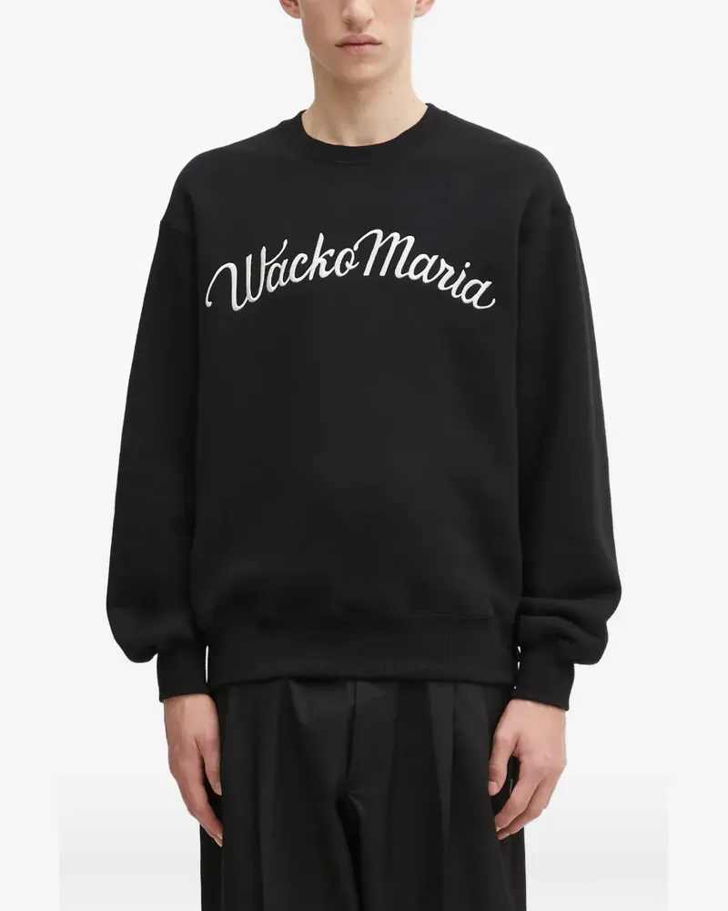 Wacko Maria logo-detail sweatshirt - Schwarz Schwarz