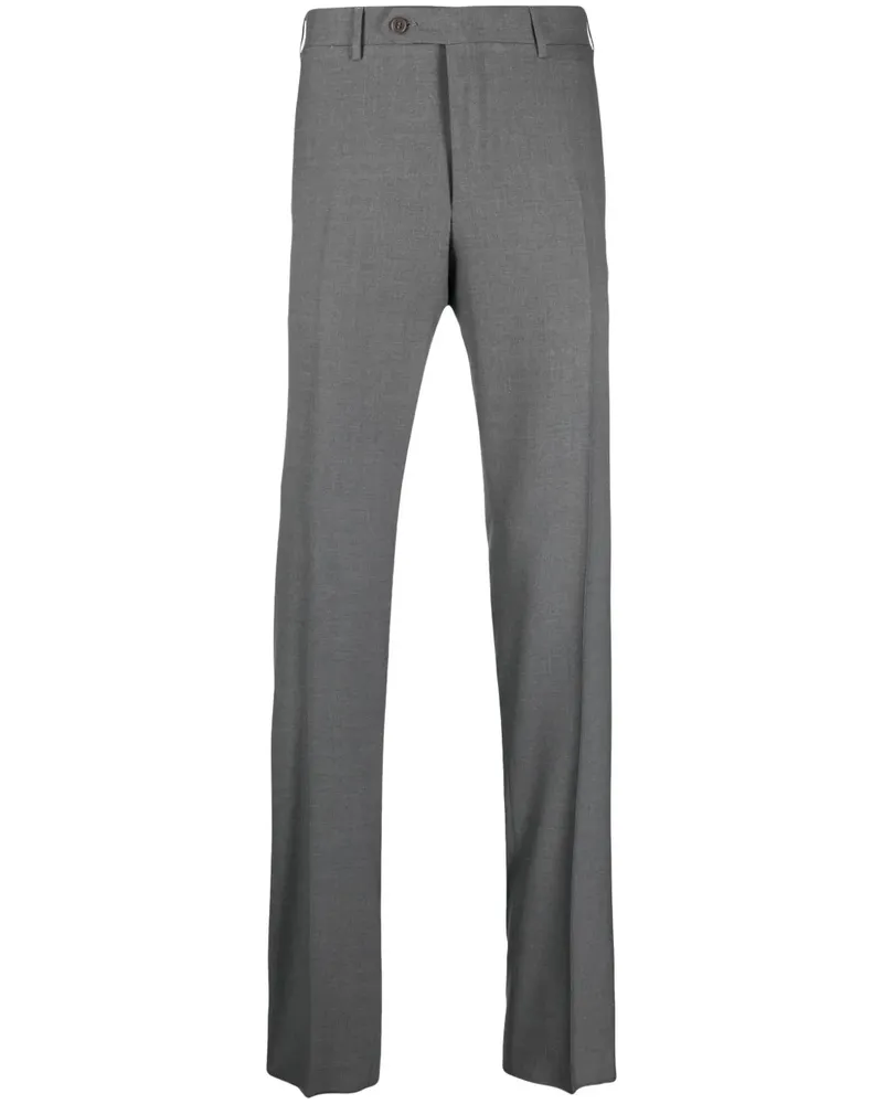Canali Klassische Hose - Grau Grau
