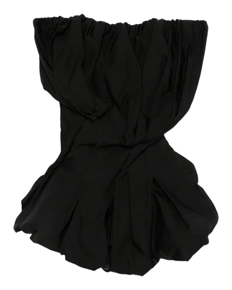 Magda Butrym pleated blouse - Schwarz Schwarz