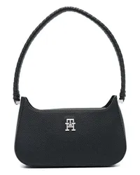 Tommy Hilfiger Emblem Schultertasche Schwarz