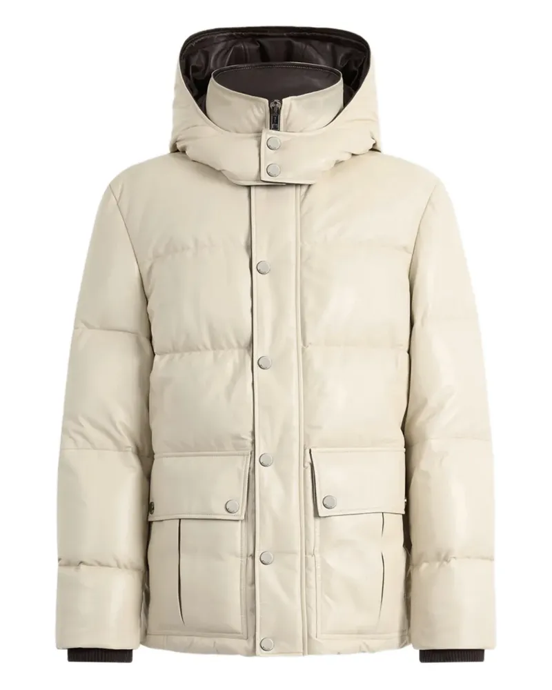 Bally Steppjacke mit Kapuze - Nude Nude