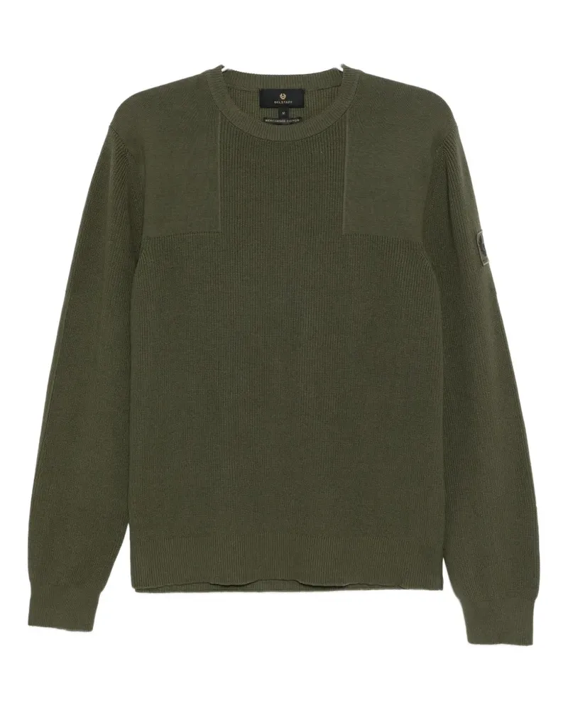 Belstaff Pullover mit Logo-Applikation - Grün Grün