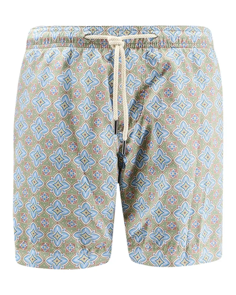PENINSULA San Pietro tile-print swim trunks - Blau Blau