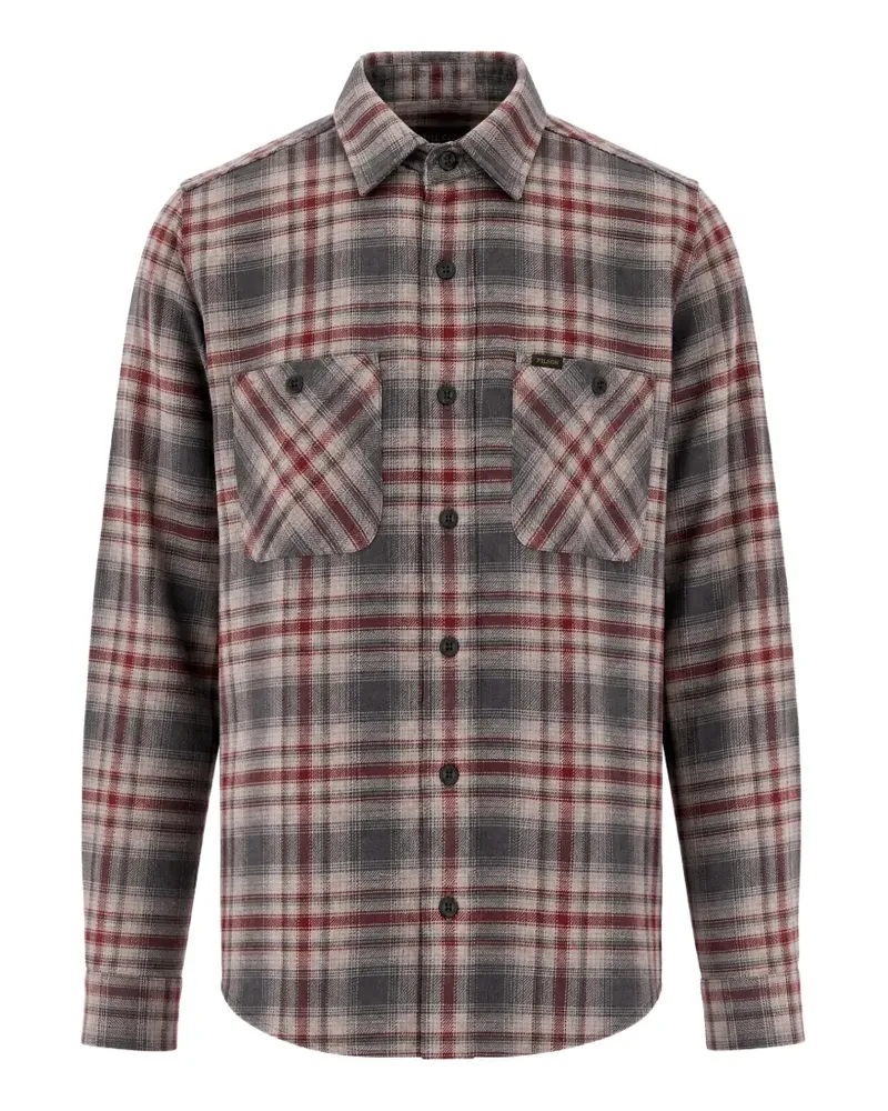 Filson Kariertes Rangeland Hemd - Grau Grau