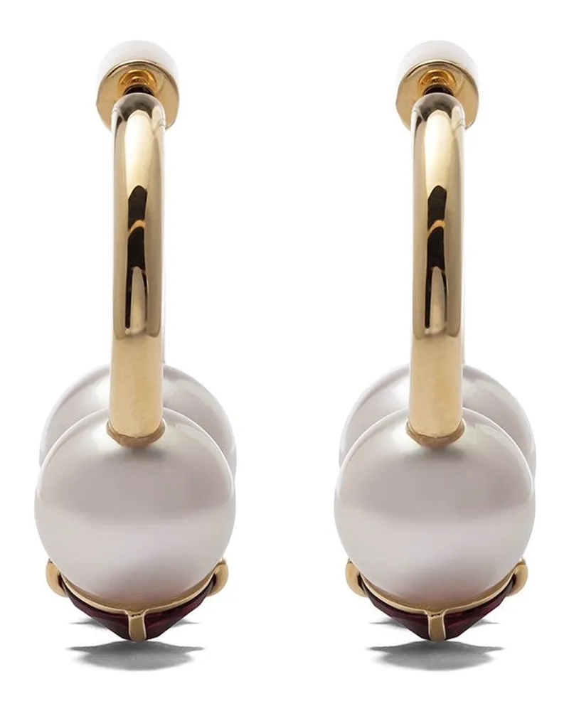 TASAKI 18kt Refined Rebellion Signature Gelbgoldohrringe Gold