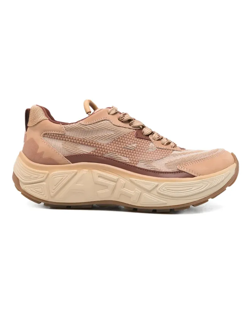 ash Eagle panelled chunky sneakers - Nude Nude