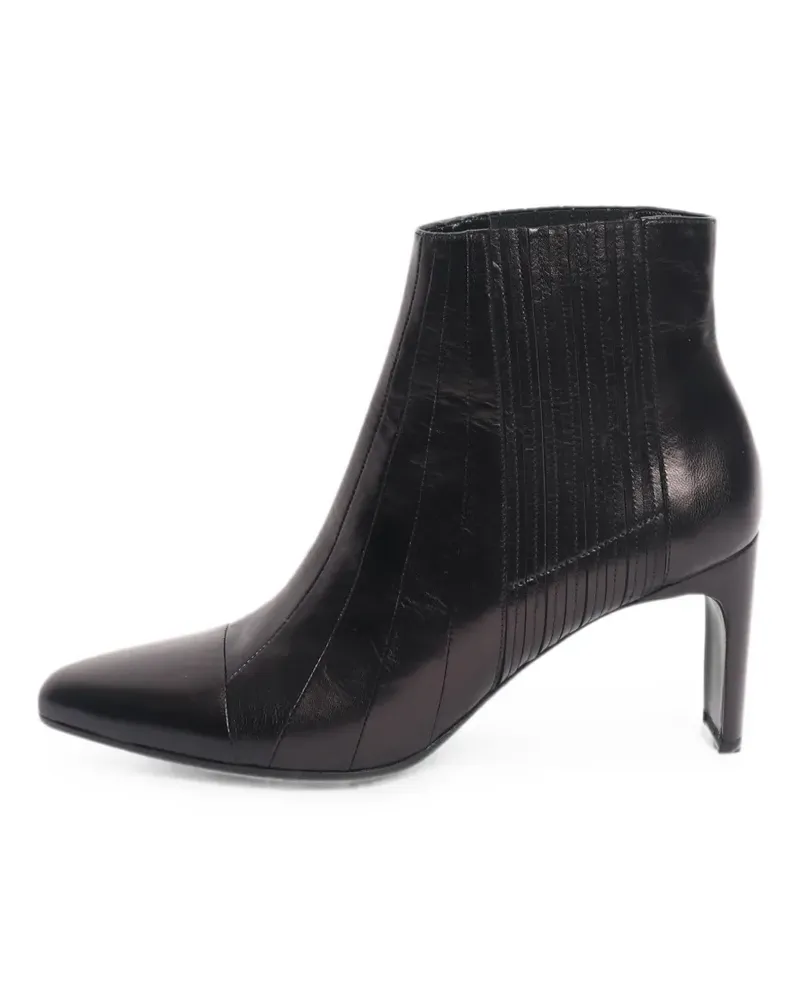 Michel Vivien leather ankle boots - Schwarz Schwarz
