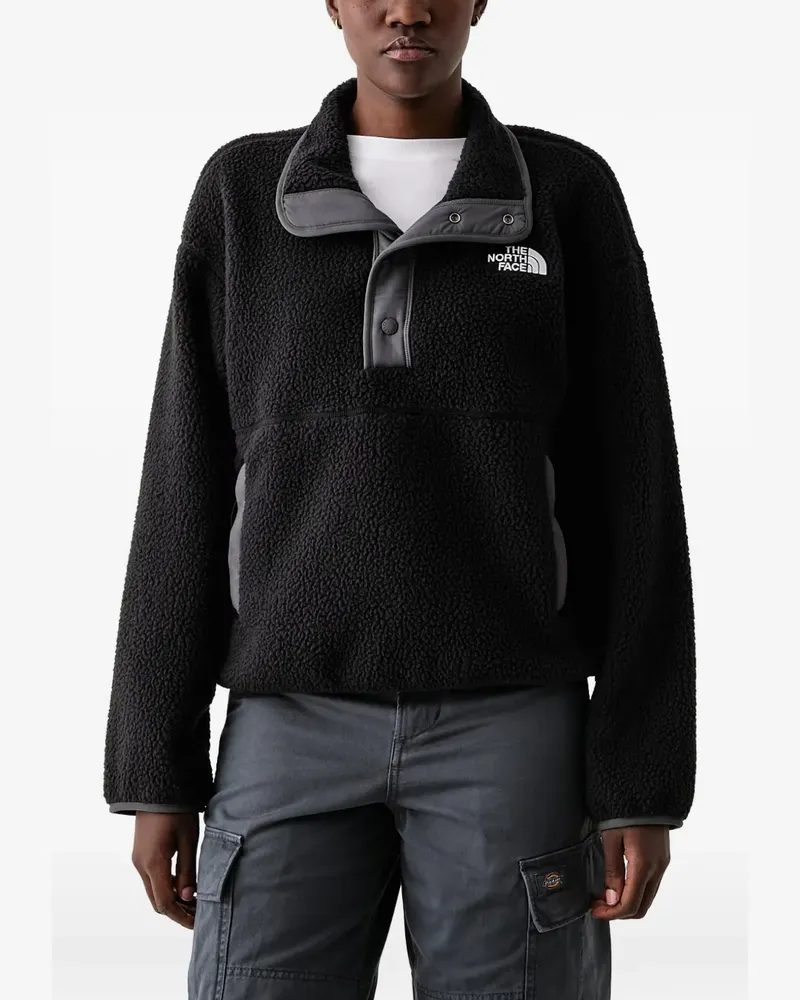 The North Face Cragmont 1/2 Fleecejacke - Schwarz Schwarz