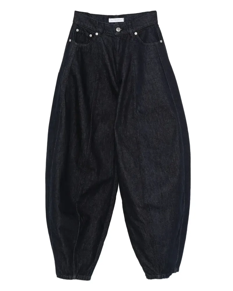 Viktor & Rolf Jeans in Ballonform - Blau Blau