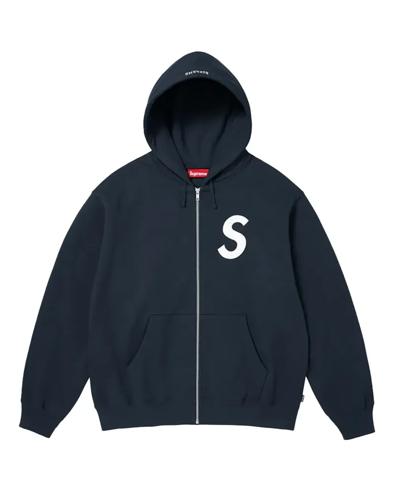 Supreme Being Kapuzenjacke mit S-Logo - Blau Blau