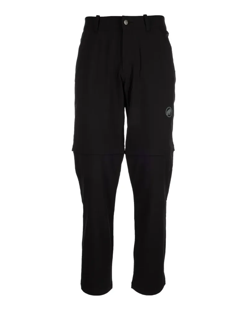 Mammut logo-print trousers - Schwarz Schwarz