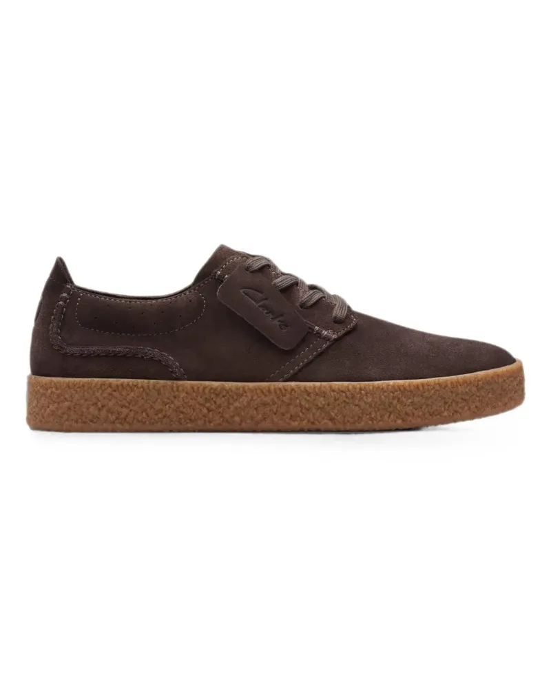 Clarks Streethill Lace Schuhe mit runder Kappe - Braun Braun