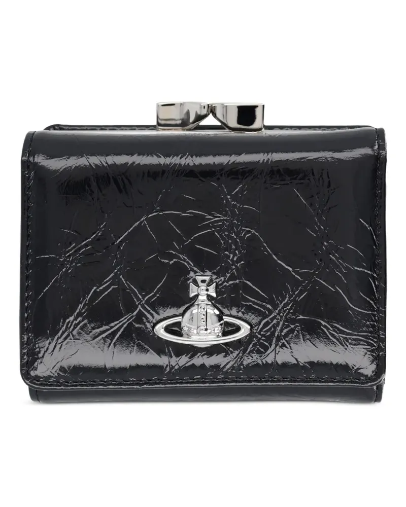 Vivienne Westwood Kleines Frame Portemonnaie - Schwarz Schwarz