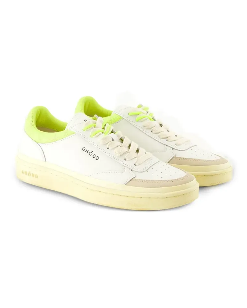 GHŌUD Gebürstete Pads Sneakers - Weiß Weiß