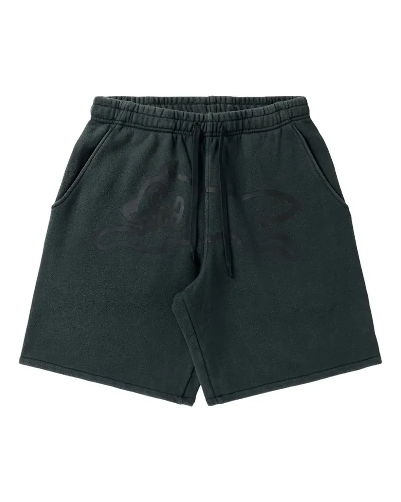 ICECREAM Jersey-Shorts mit Logo-Print - Schwarz Schwarz