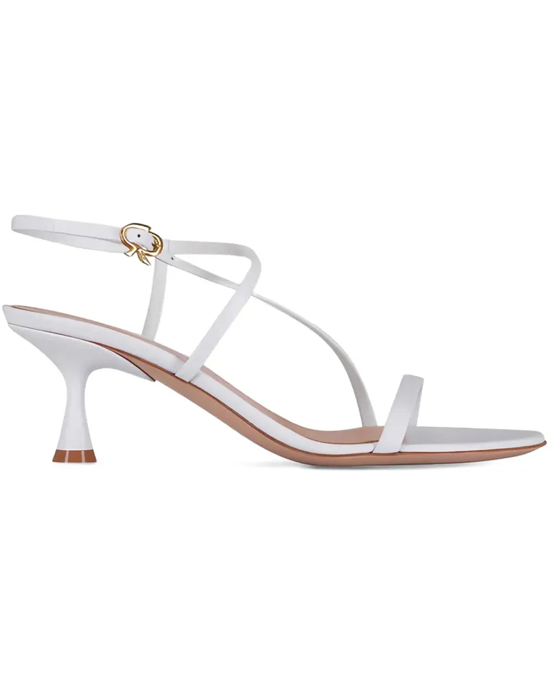 Gianvito Rossi strappy heeled sandals - Weiß Weiß