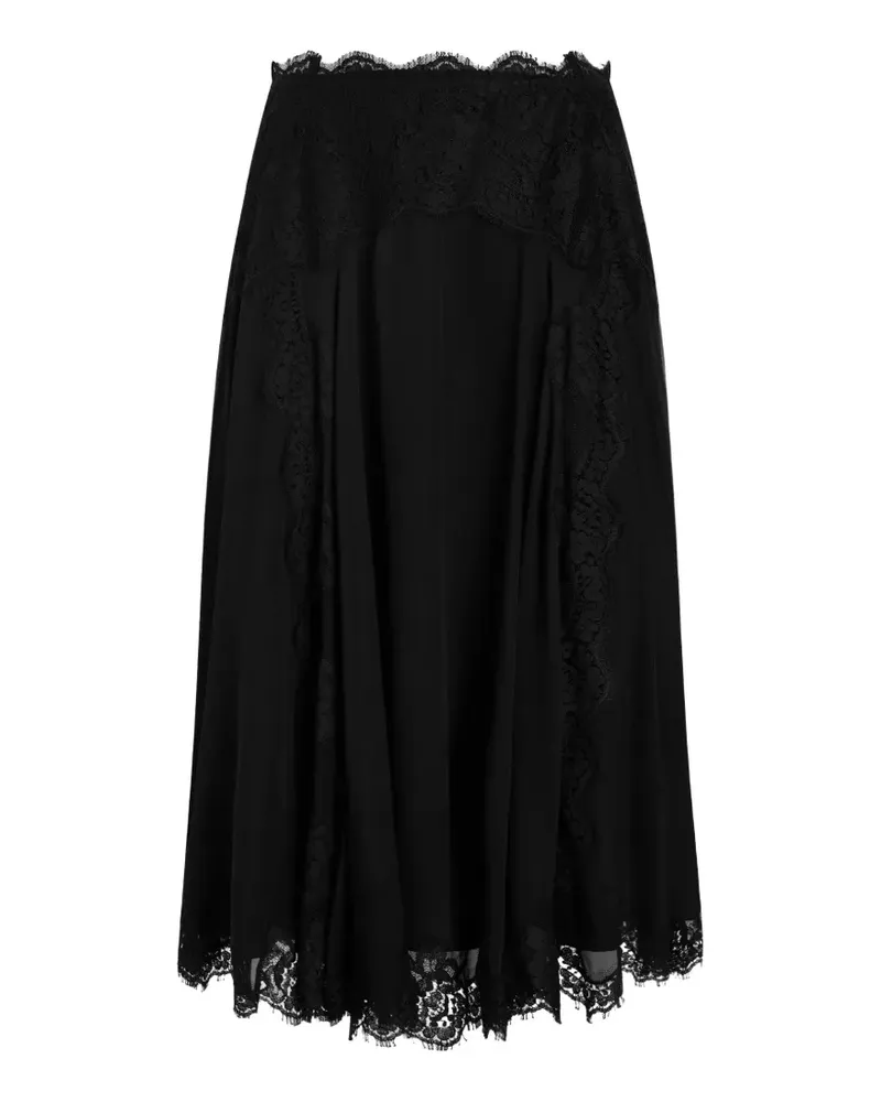 Dolce & Gabbana chiffon skirt - Schwarz Schwarz