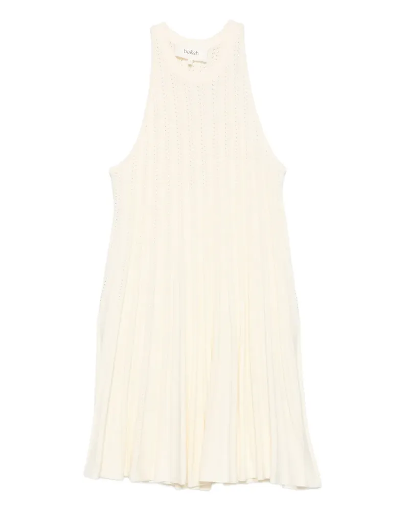 ba&sh Sinta Kleid mit Falten - Nude Nude