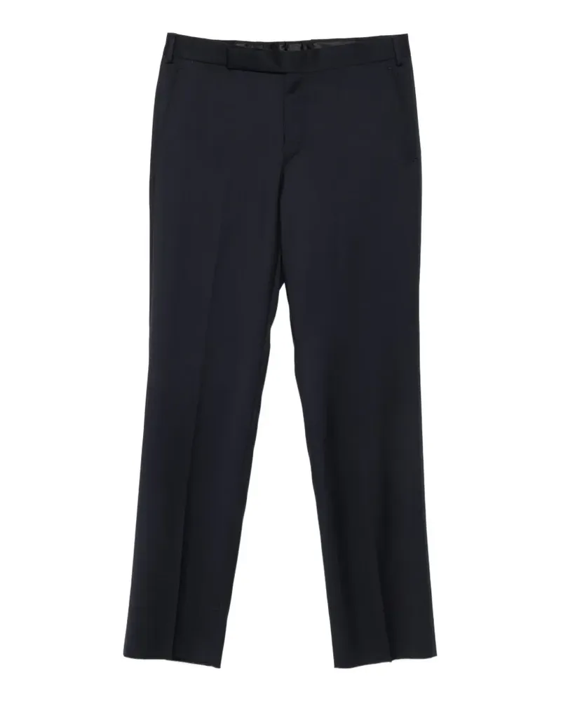 LARDINI Papalu pressed-crease trousers - Blau Blau