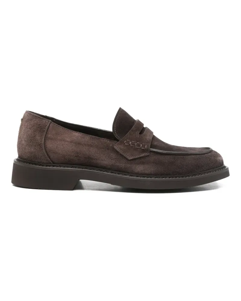 Canali Penny-Loafer - Braun Braun