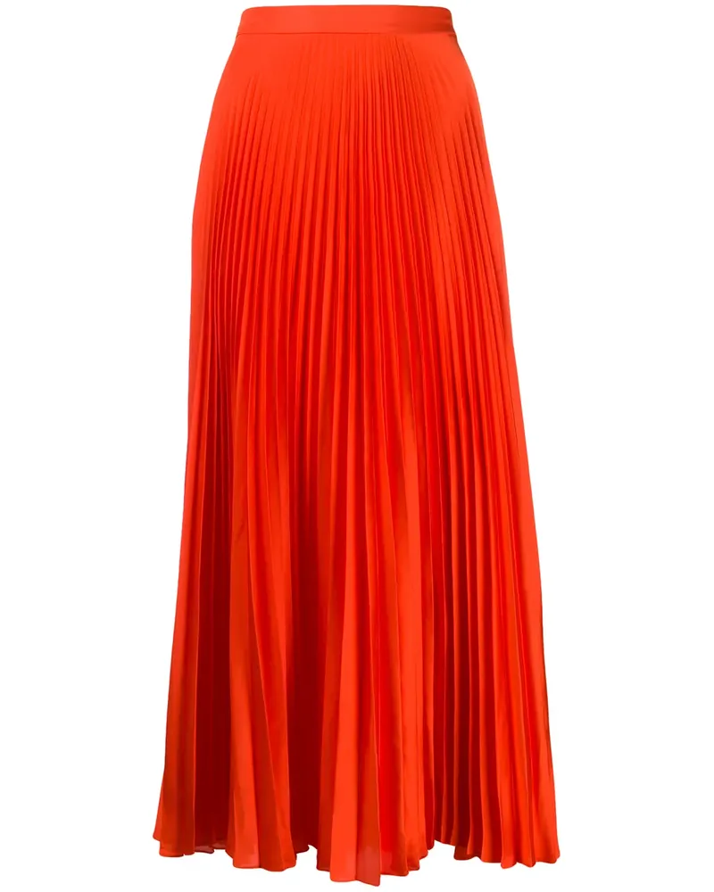 Stella McCartney Alpha' Midirock mit Falten - Rot Rot