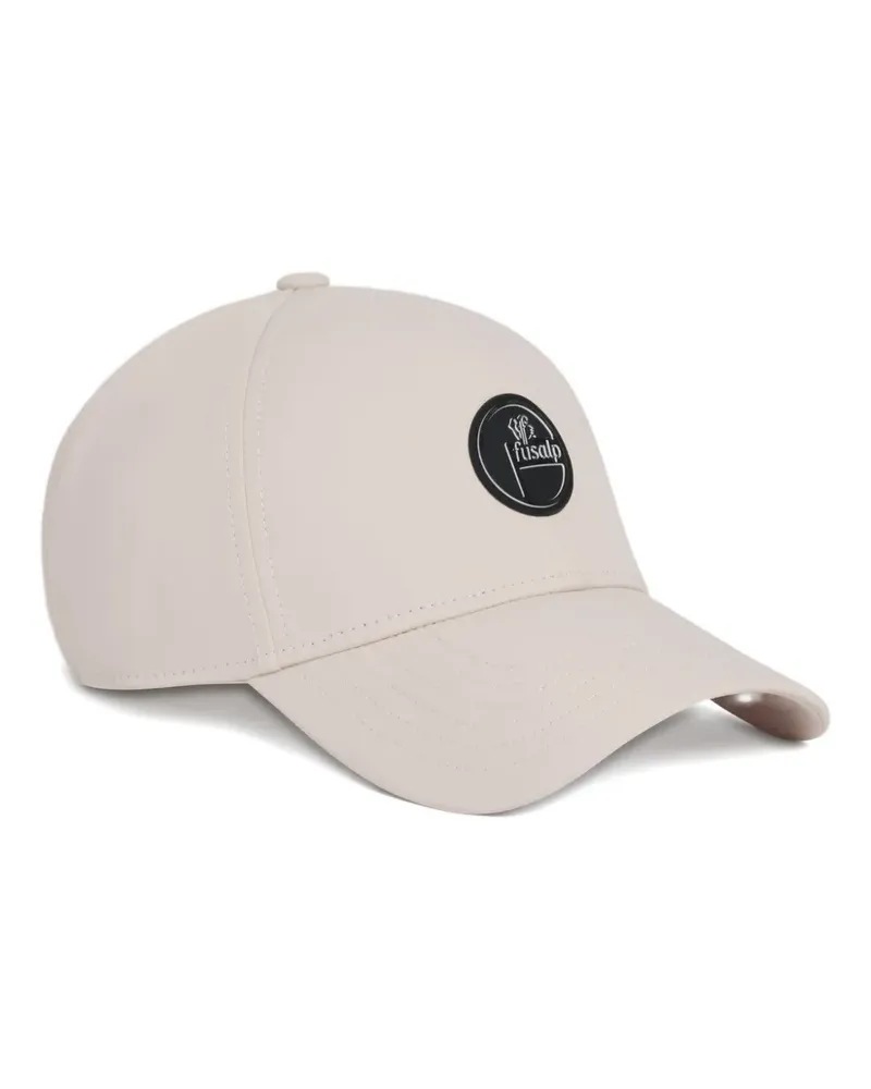 FUSALP Raining badge-detail cap - Nude Nude