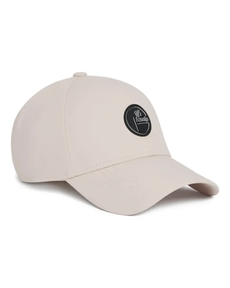 FUSALP Raining badge-detail cap - Nude Nude
