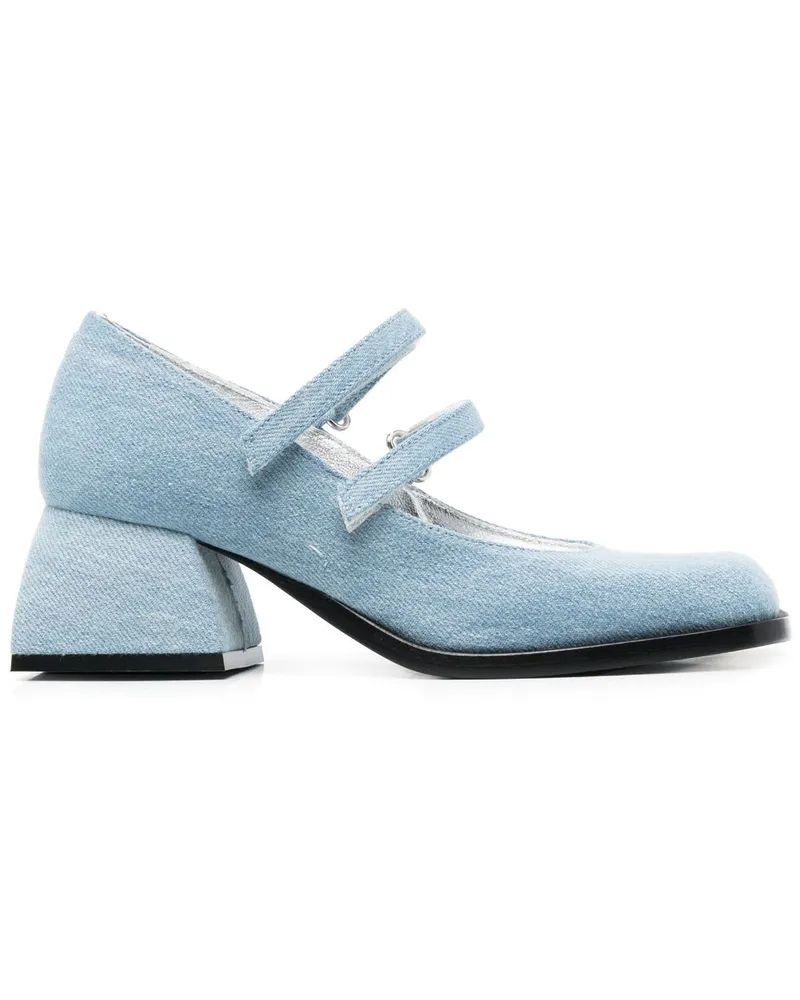 NODALETO Bulla Pumps 50mm - Blau Blau
