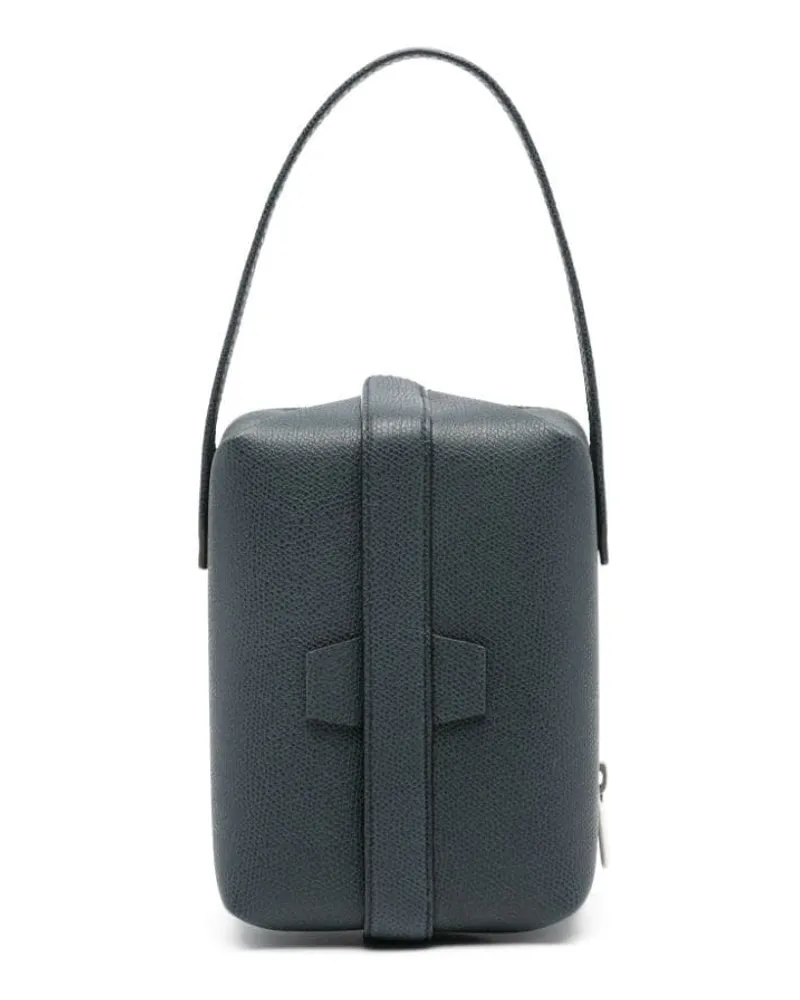 Valextra Tric Trac Mini-Tasche Blau