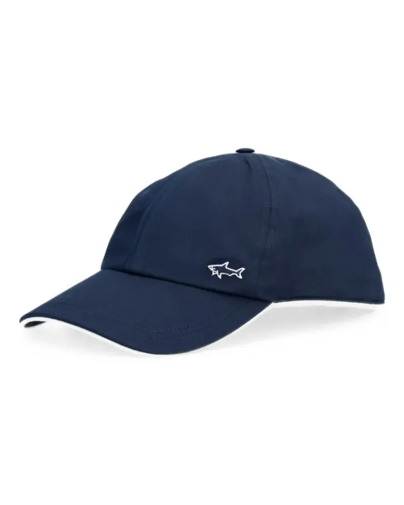 Paul & Shark logo-embroidered baseball cap - Blau Blau