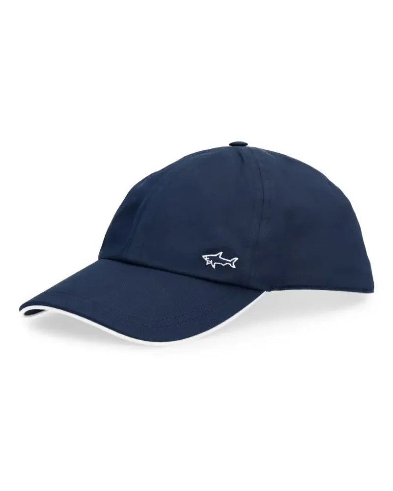 Paul & Shark Baseballkappe mit Logo-Stickerei - Blau Blau
