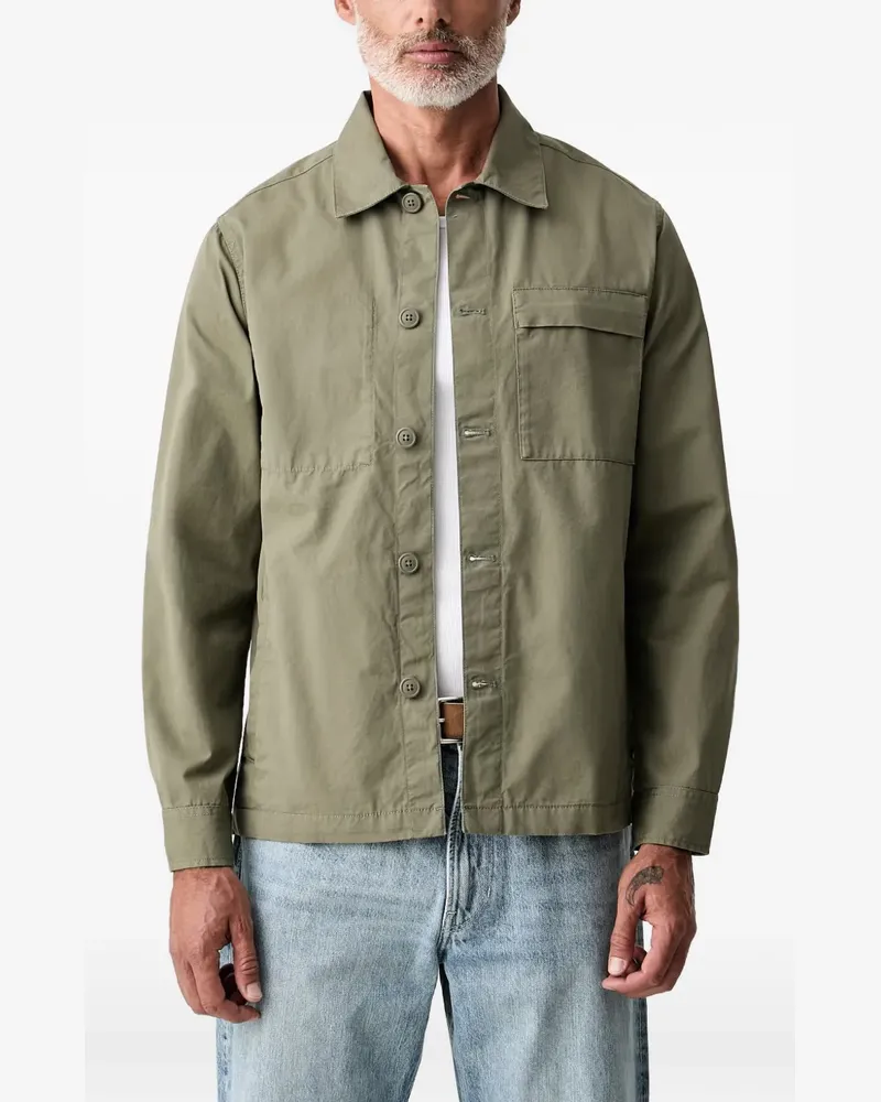Barbour Sherburn button-down chest-pocket overshirt - Grün Grün
