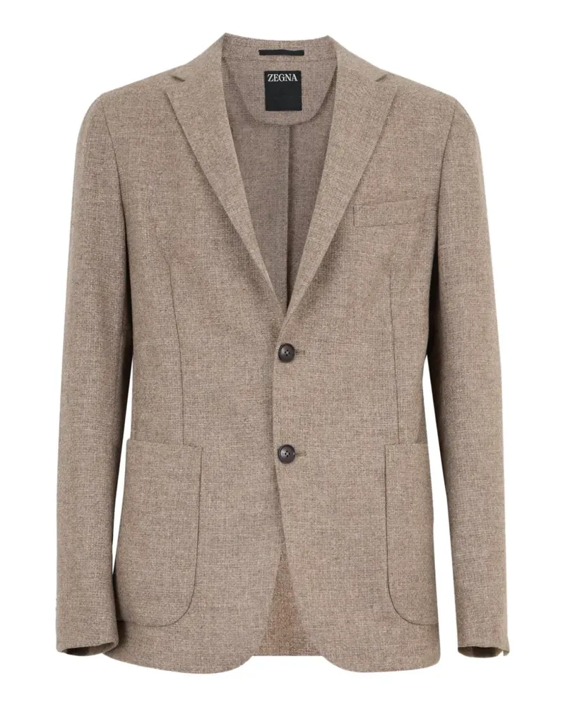 Ermenegildo Zegna Doppelreihiges Sakko - Braun Braun