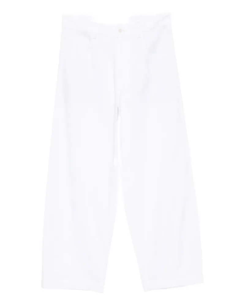 Jejia Gigi Hose mit weitem Bein - Weiß Weiß