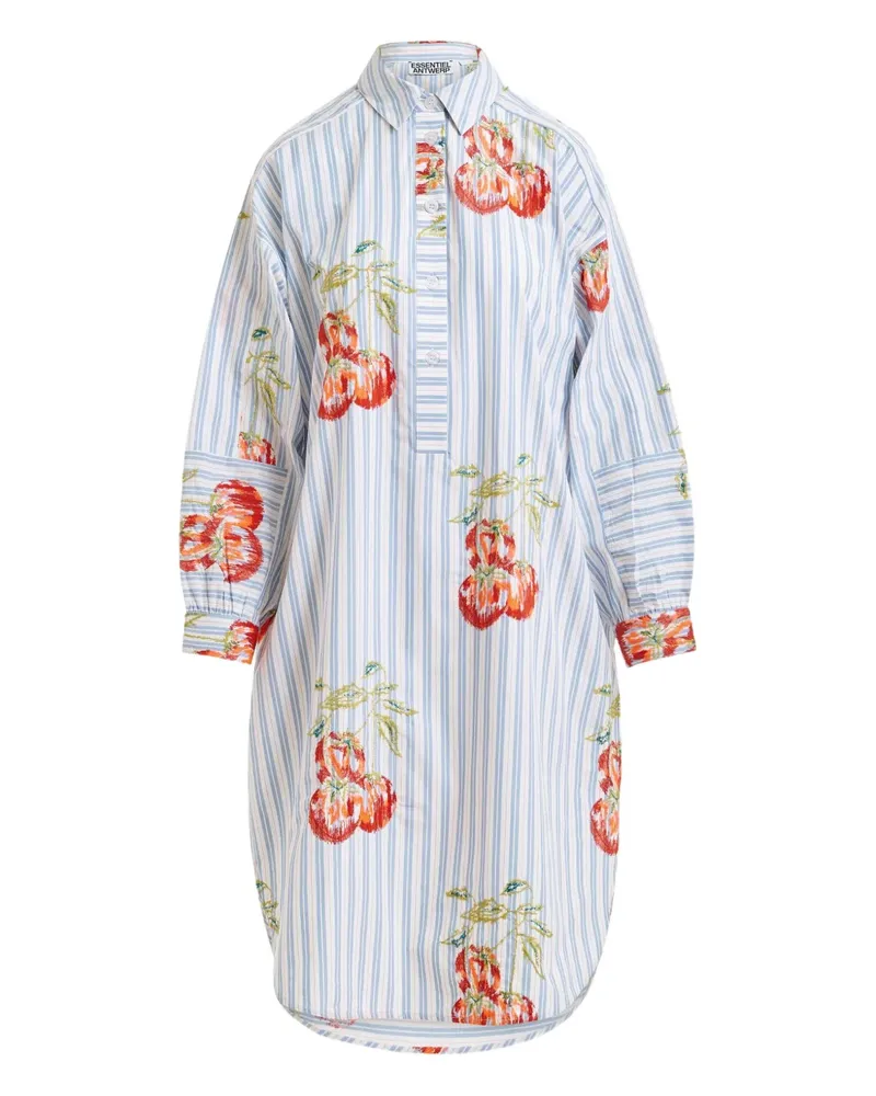Essentiel Ihorland Hemdkleid - Blau Blau