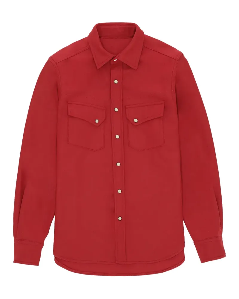 Fortela flap-pocket shirt - Rot Rot