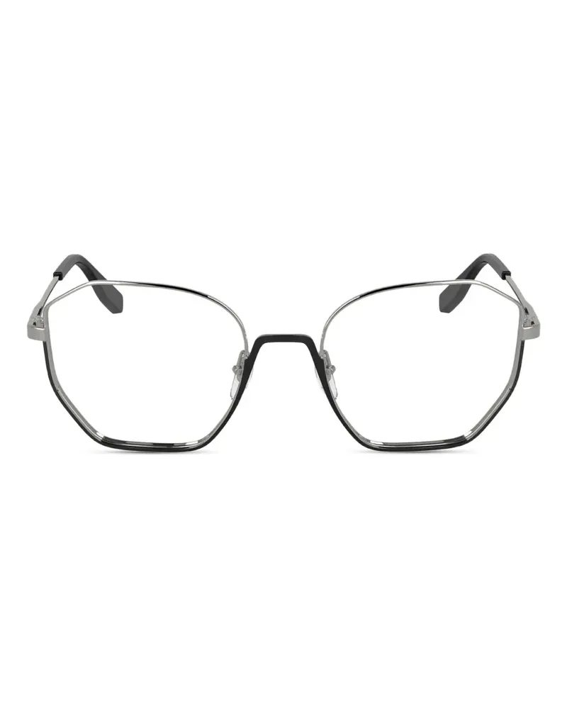 Karl Lagerfeld Brille mit geometrischem Gestell - Silber Silber