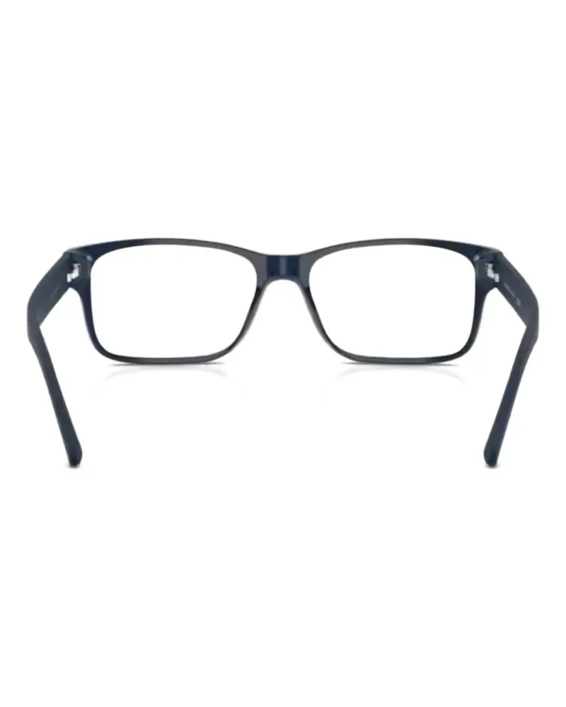 Ralph Lauren rectangle-frame glasses - Blau Blau
