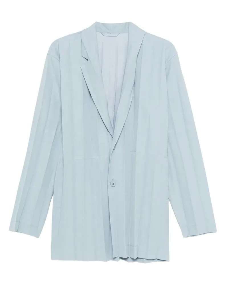 Issey Miyake Sakko mit Falten - Blau Blau