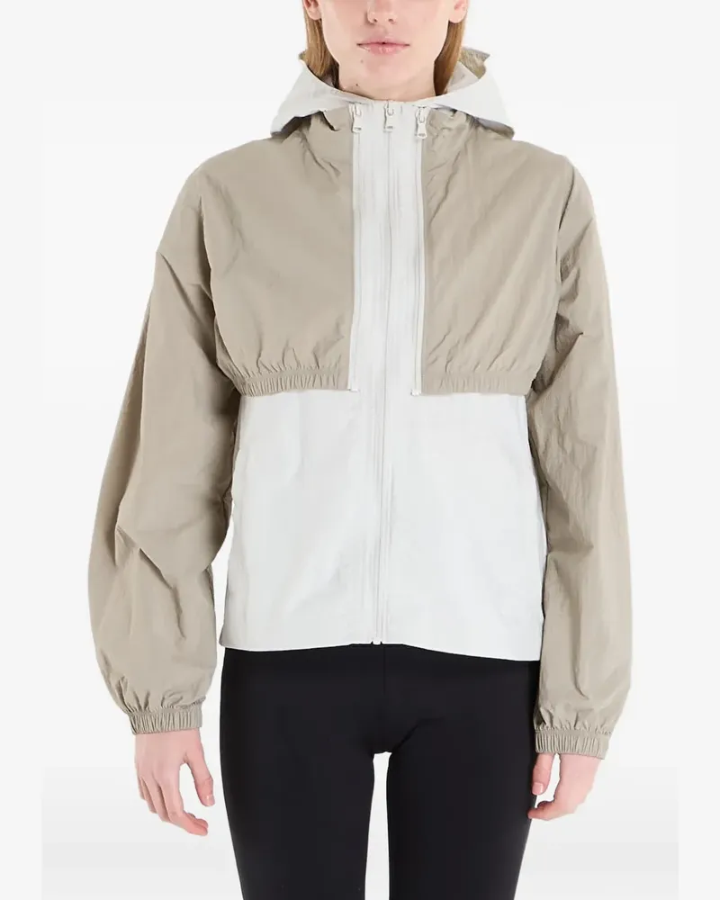 Under Armour Kapuzenjacke in Colour-Block-Optik - Nude Nude