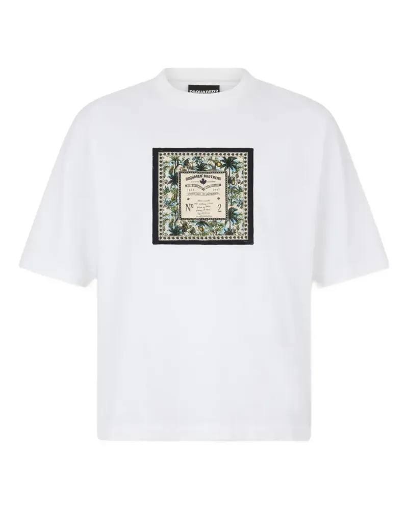 Dsquared2 Monkey Business T-Shirt - Weiß Weiß