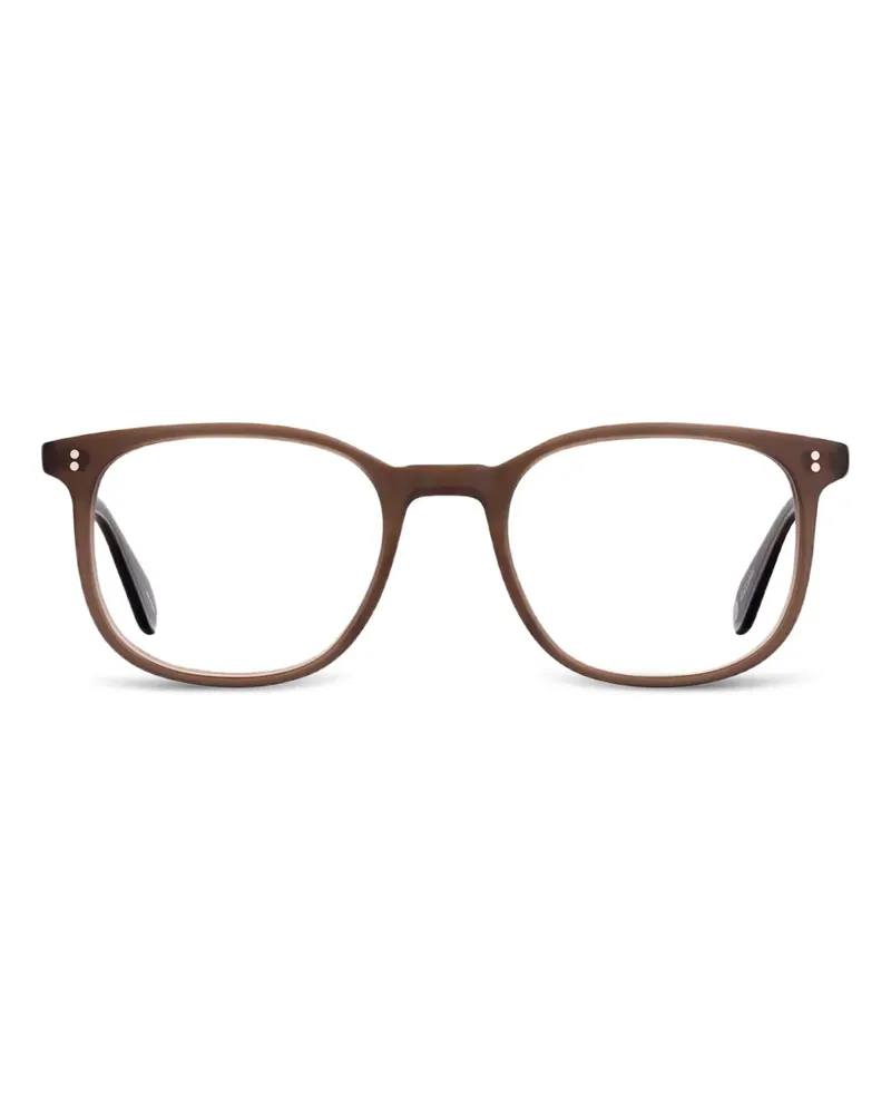 Garrett Leight Bentley Brille mit eckigem Gestell - Braun Braun
