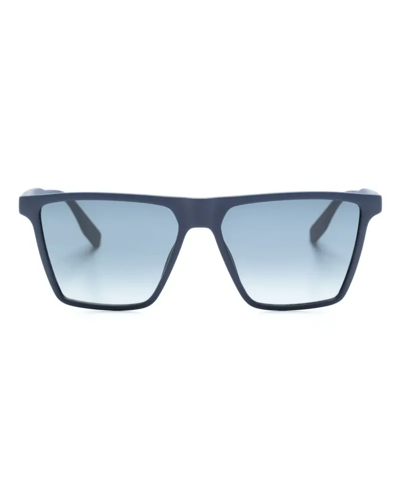 Karl Lagerfeld Sonnenbrille mit eckigem Gestell - Blau Blau